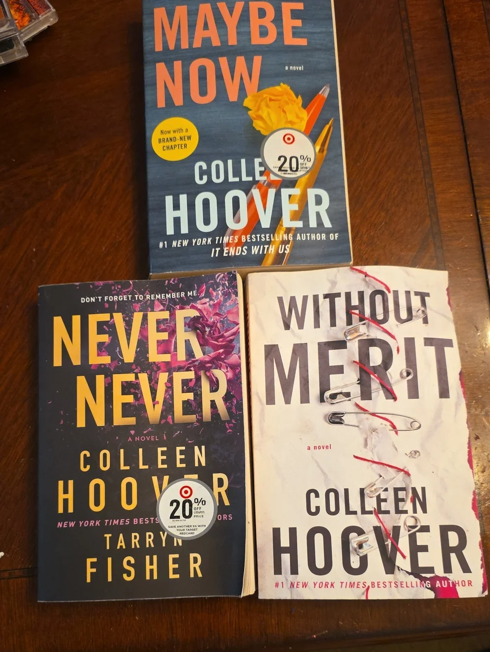 Target Colleen Hoover Book Bundle - Blue, Black, White